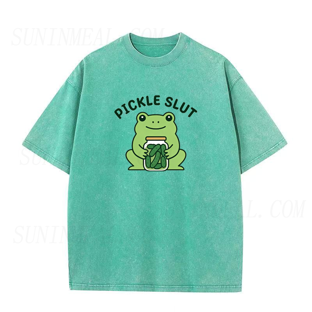 Pickle Slut Frog Unisex Tee