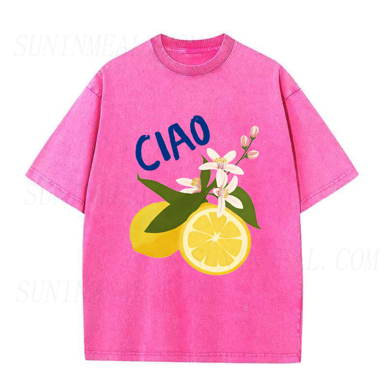 Ciao Summer Lemon Unisex Tee