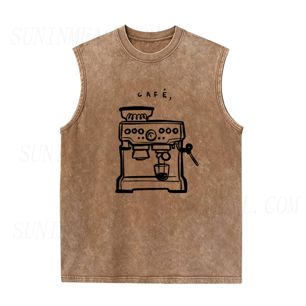 Cafe Mon Amour Unisex Tank Top