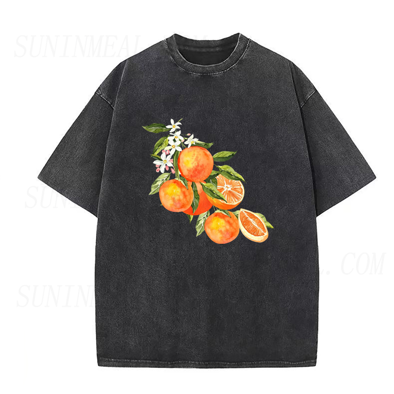 Orange Blossoms Unisex Tee