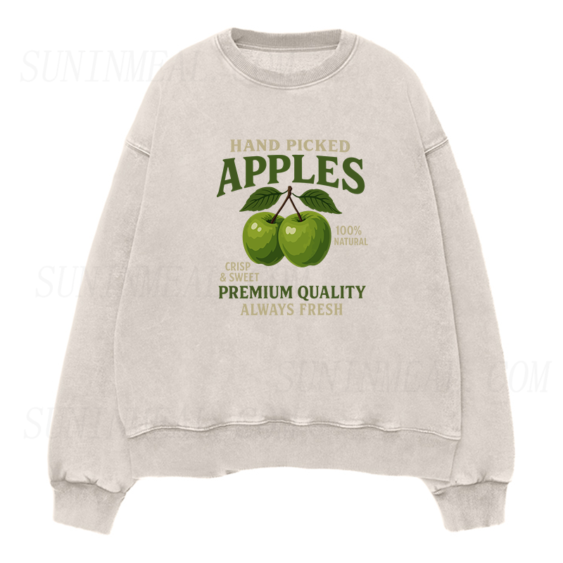 Hand Pickled Apples Unisex Crewneck Sweatshirt