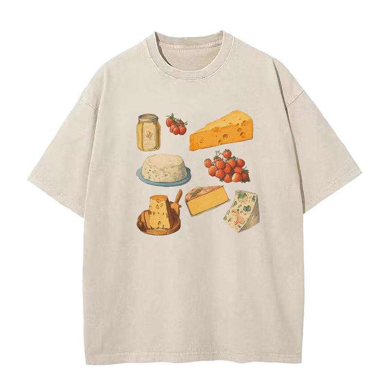 Vintage Cheese Unisex Tee