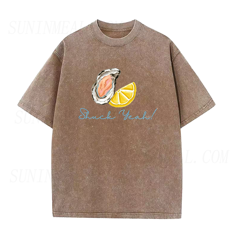 Shuck Yeah Oyster & Lemon Unisex Tee
