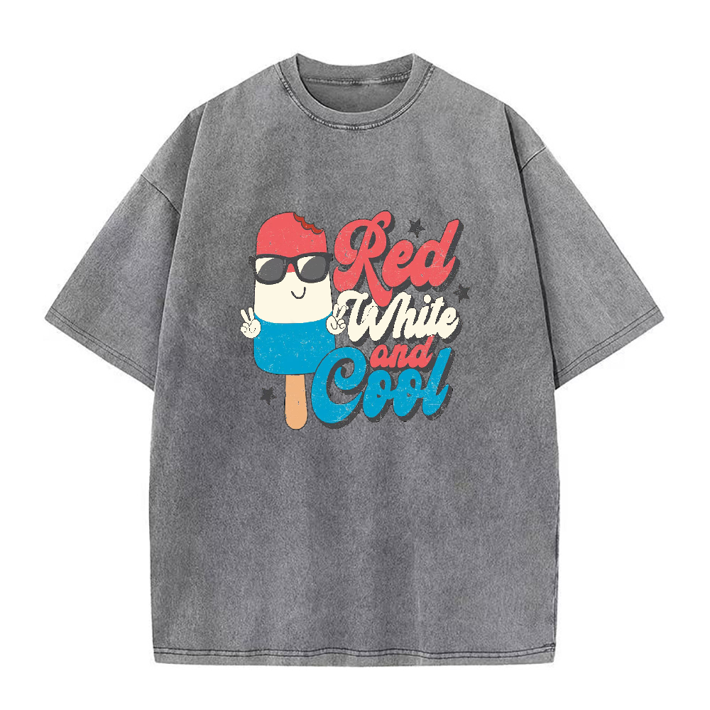 Red White And Cool Unisex Tee