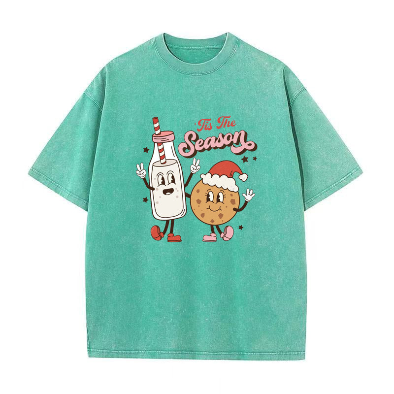 Christmas Milk and Cookies Unisex Tee