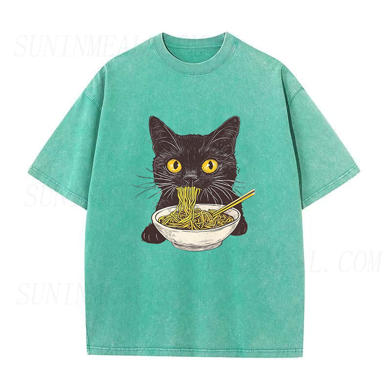Noodle Cat Unisex Tee