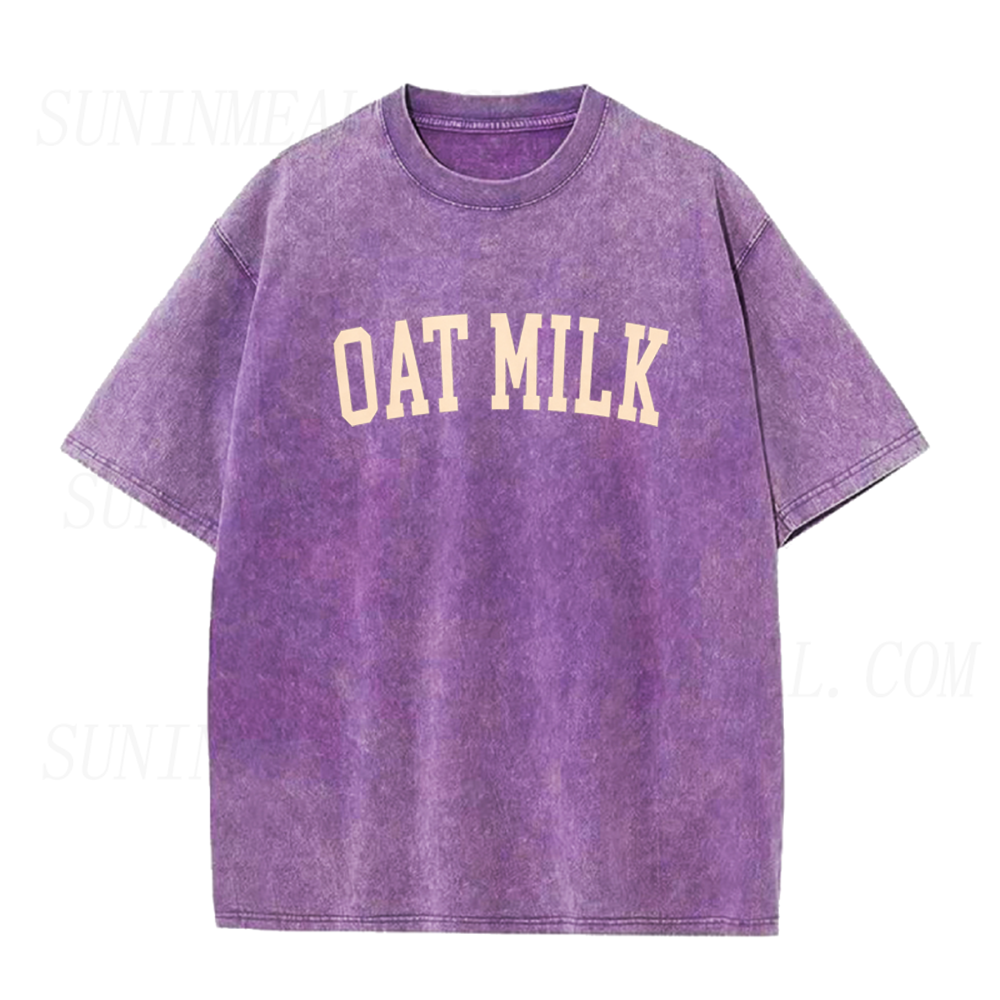 Vegan Oat Milk Unisex Tee