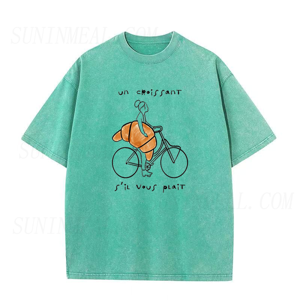 A Croissant Please Unisex Tee