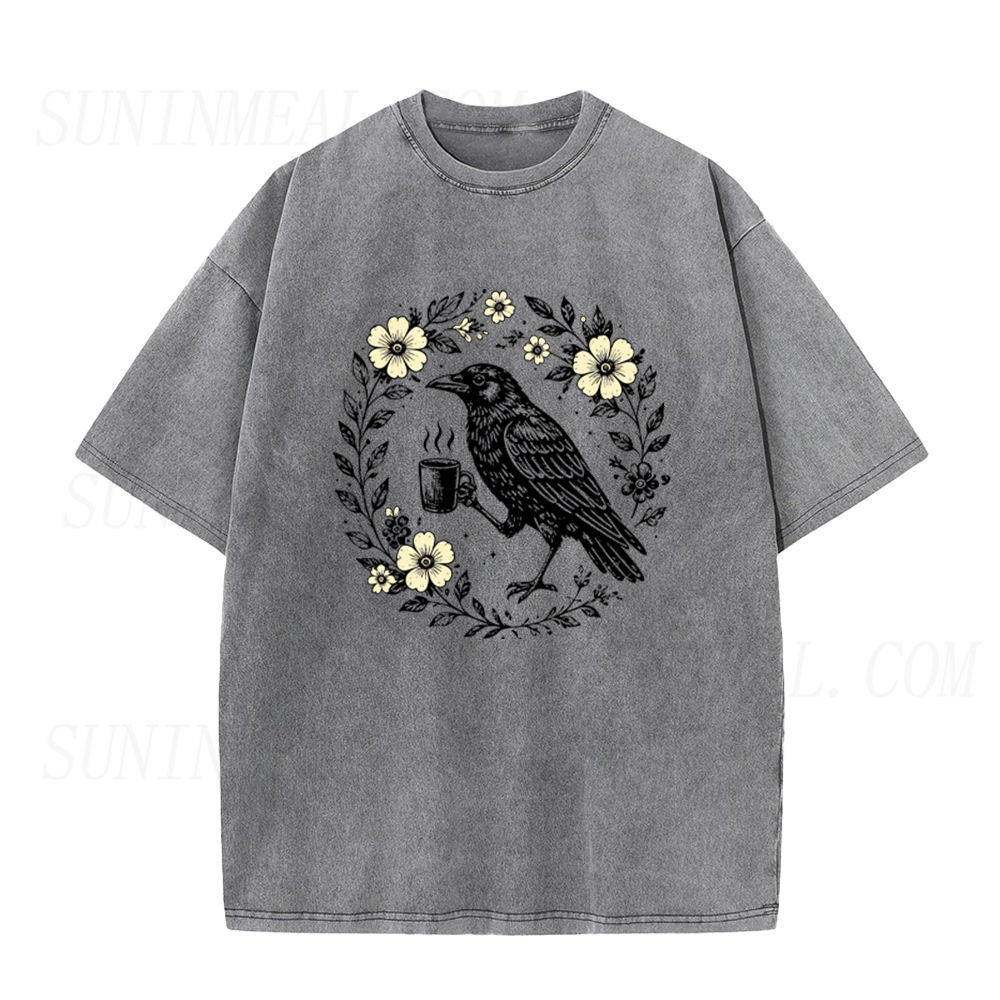 Raven Botanical Unisex Tee