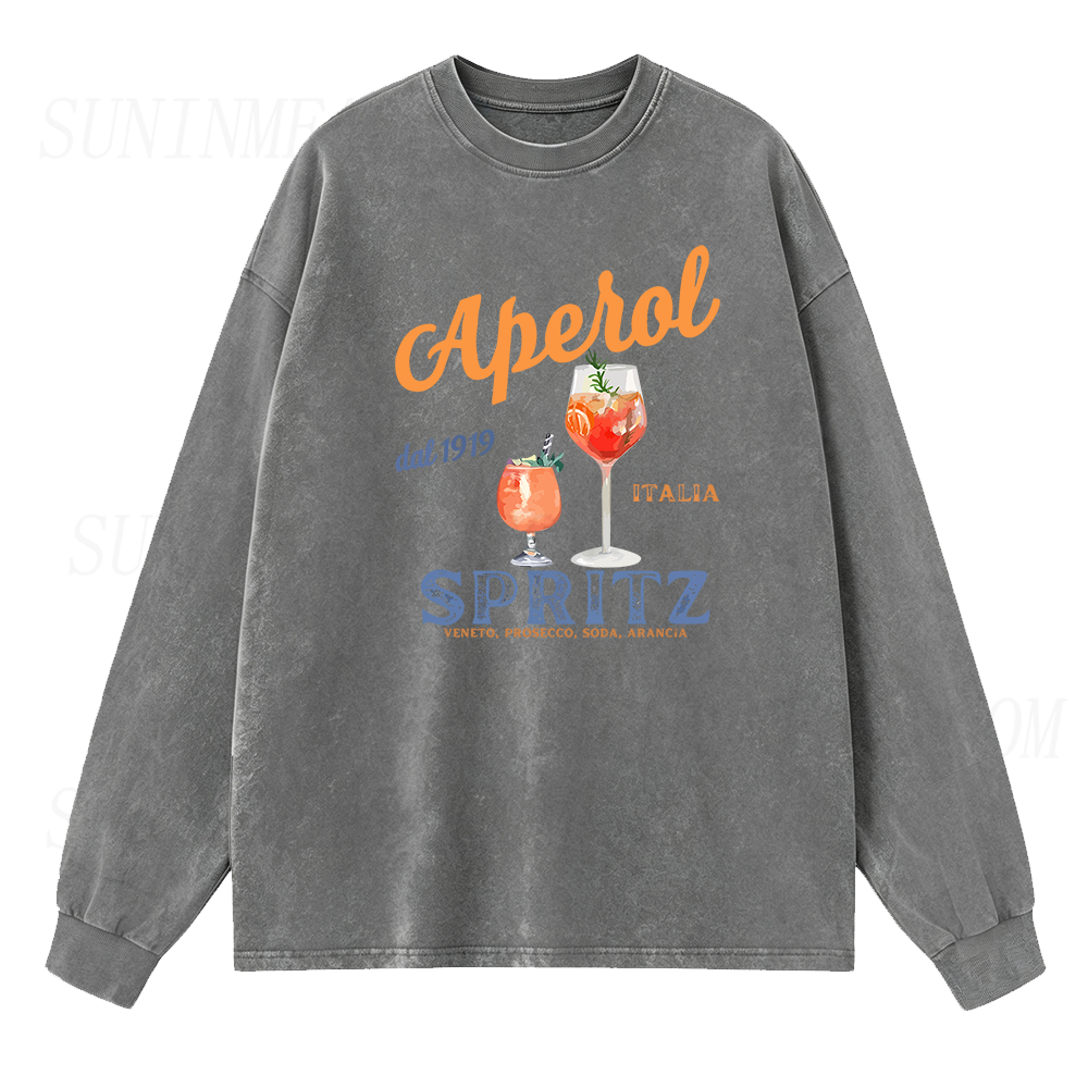 Aperol Spritz Long Sleeve Unisex Tee