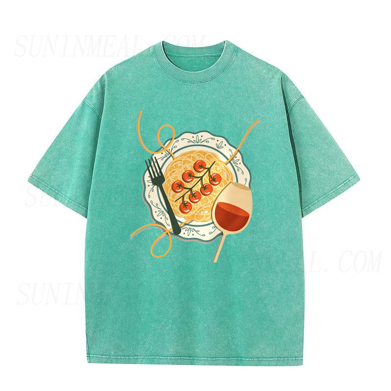 Pasta & Wine Unisex Tee