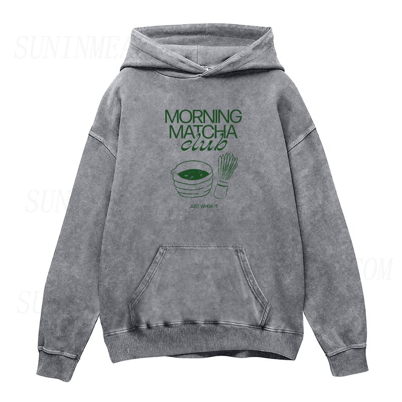 Morning Matcha Club Unisex Hoodie