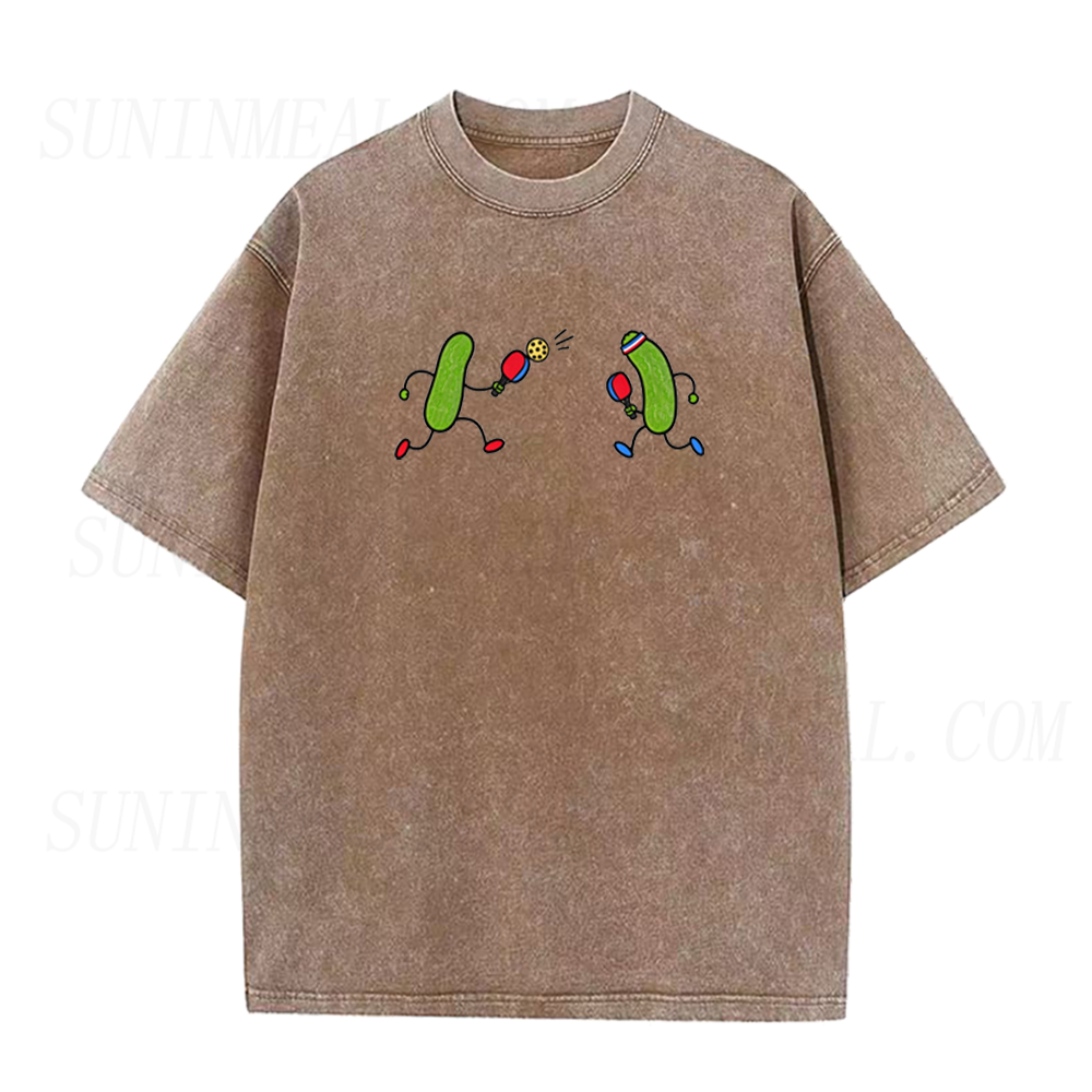 Retro Pickles Pickleball Unisex Tee