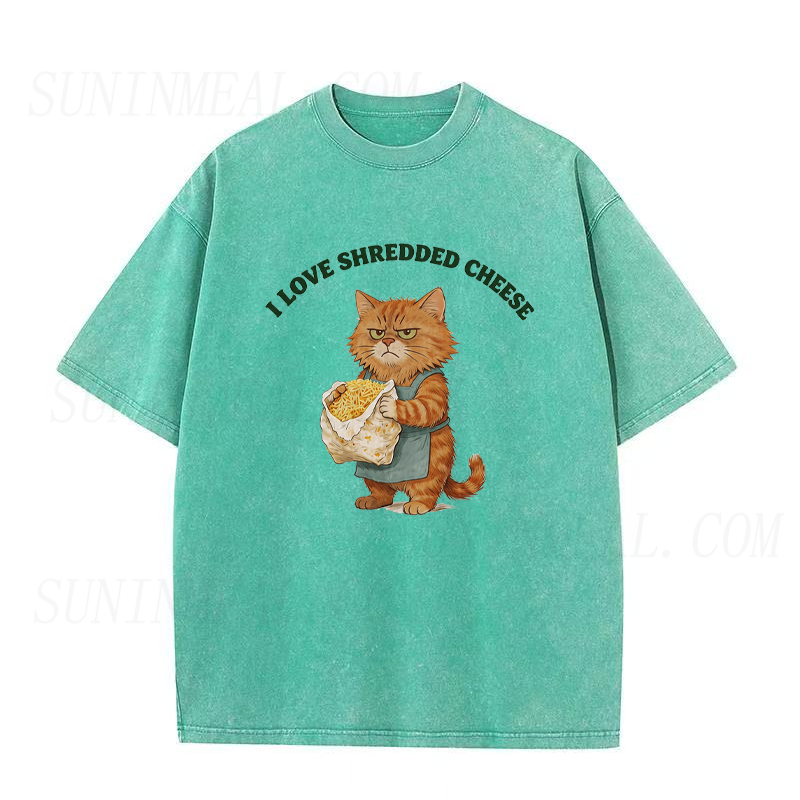 I Love Shredded Cheese Unisex Tee