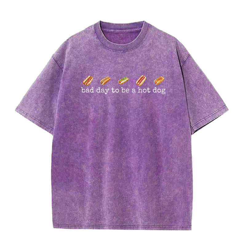 Bad Day to Be a Hotdog Unisex Tee