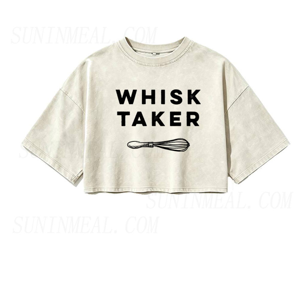 Whisk Taker Oversized Crop Tee