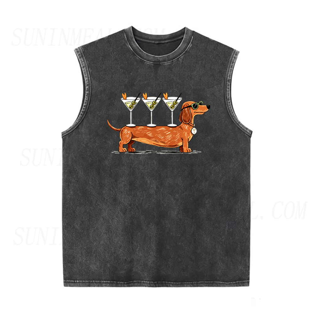 Weenies & Martinis Unisex Tank Top