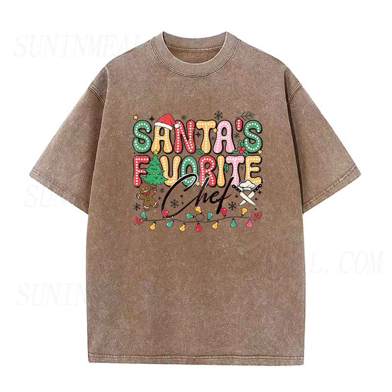 Santa's Favorite Chef Unisex Tee