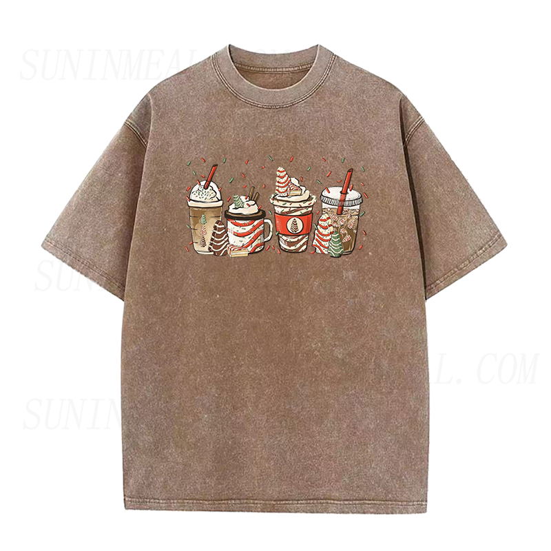 Christmas Tree Cake Coffee Unisex Tee