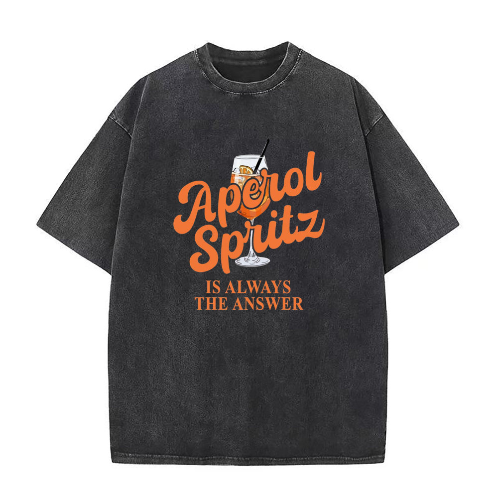 Aperol Spritz is always the answer Santa Unisex Tee