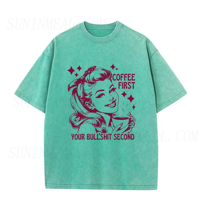 Coffee First Unisex Tee
