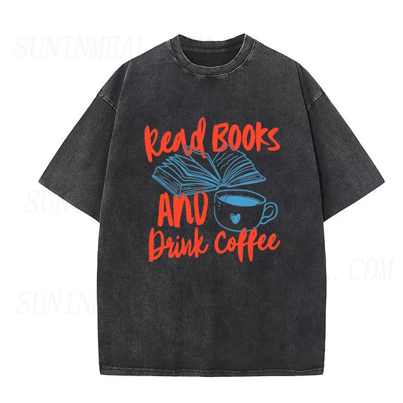 Read Books and Drink Coffee Unisex Tee