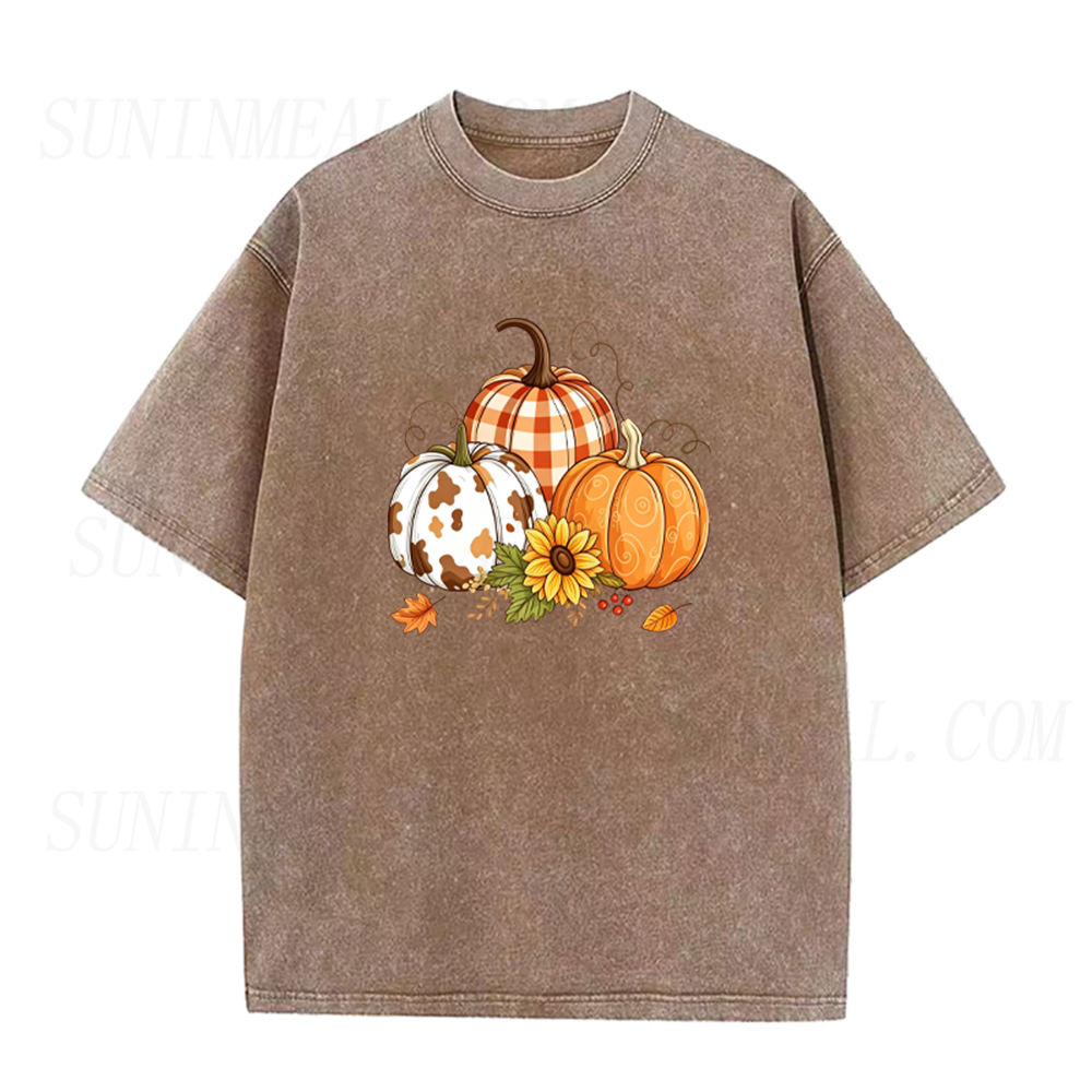 Cute Fall Pumpkin Unisex Tee