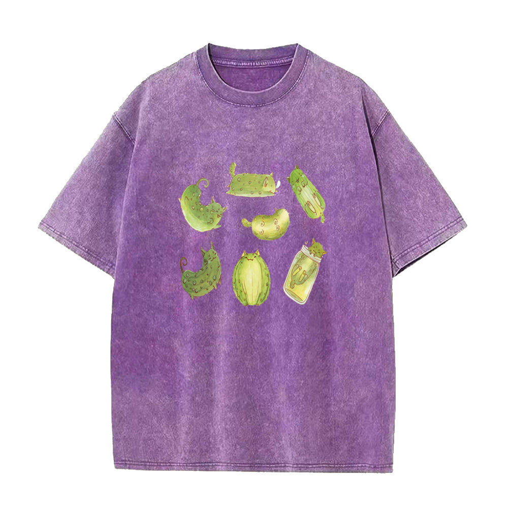 Pickle Cat Unisex Tee