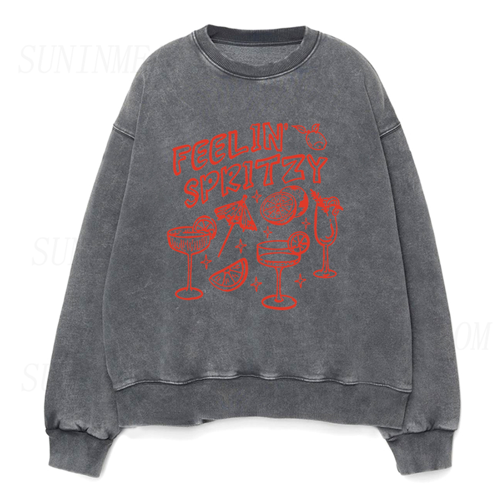 Feelin' Spritzy Unisex Crewneck Sweatshirt