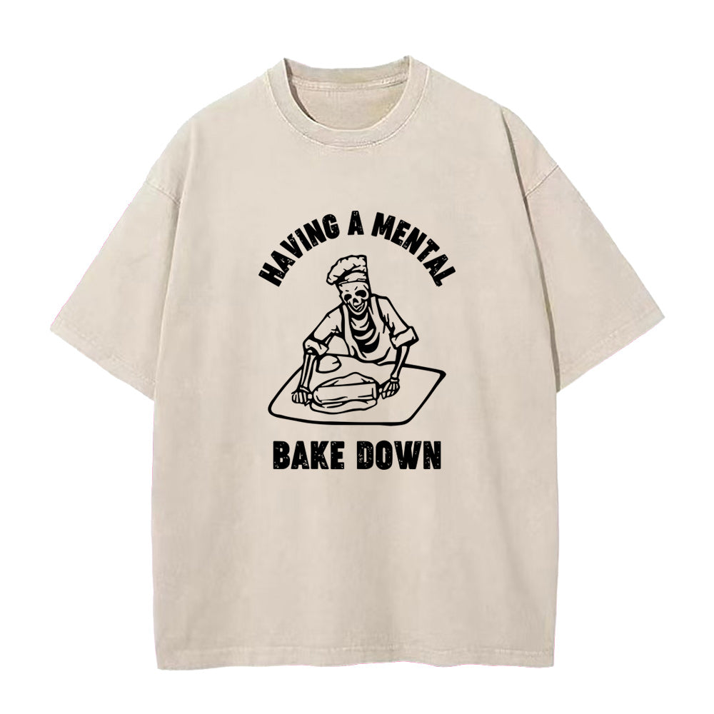 メンタルベイクダウンユニセックスTシャツ