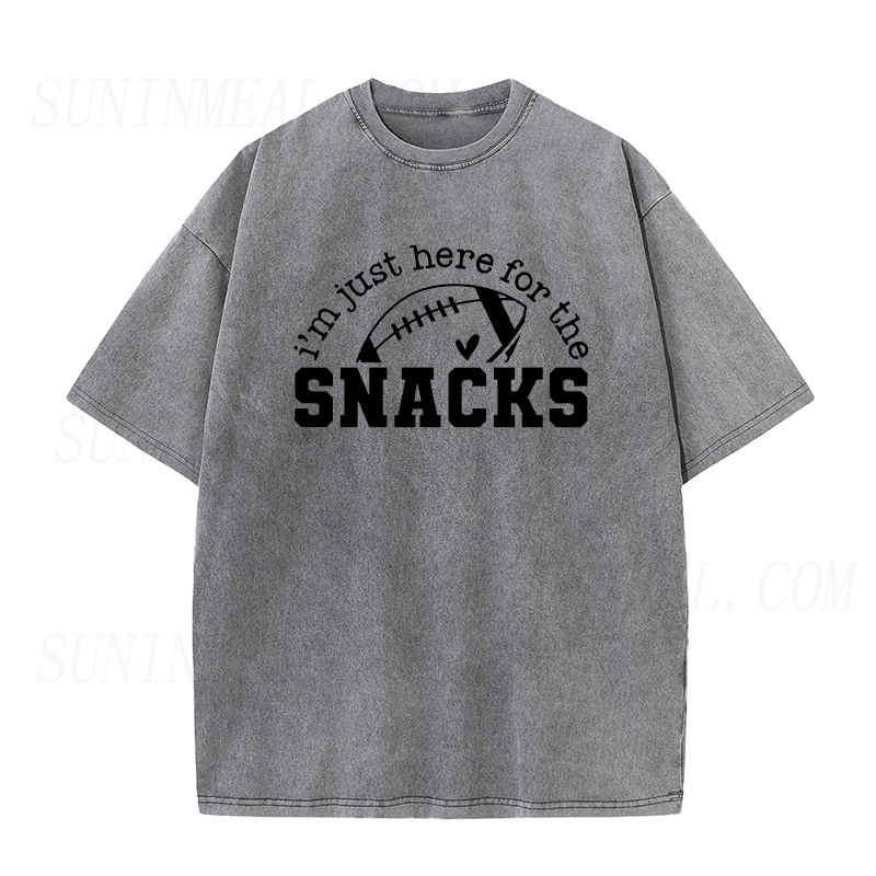 I'm Just Here for The Snacks Unisex Tee