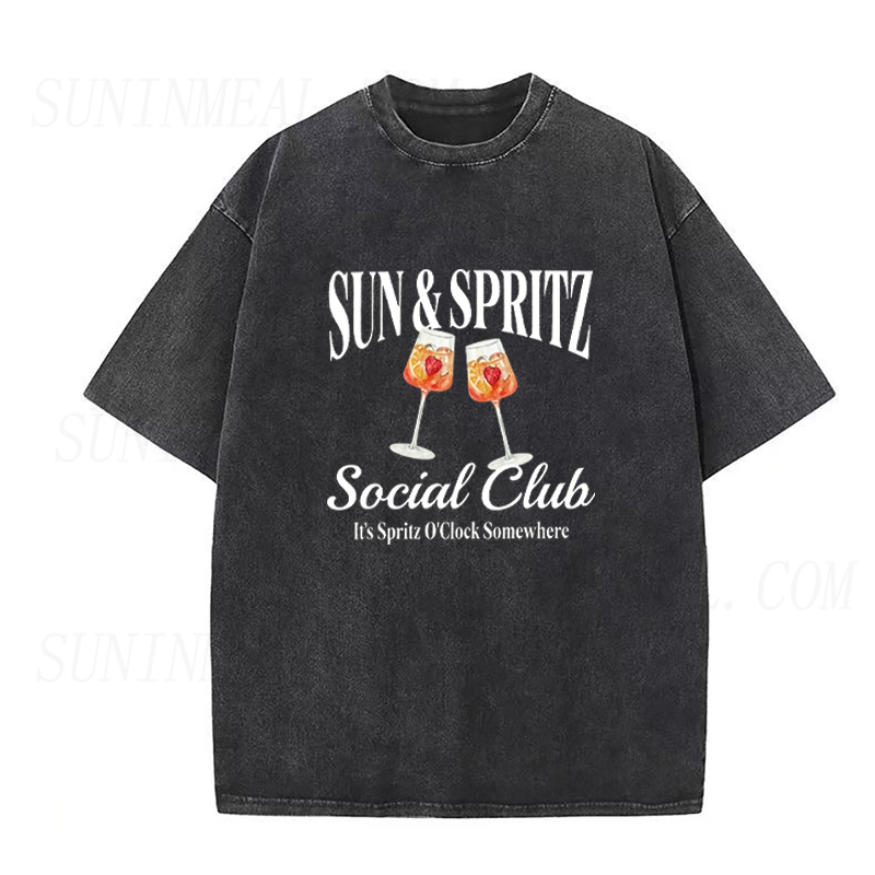 Sun & Spritz Social Club Unisex Tee