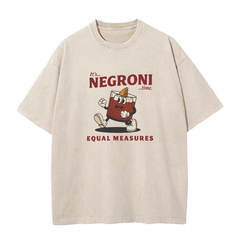 ネグローニ カクテル ユニセックス Tシャツ