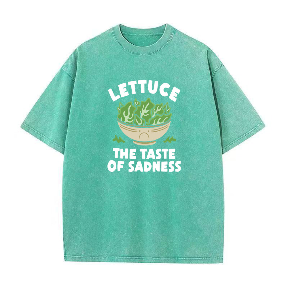 レタス「悲しみの味」ユニセックスTシャツ