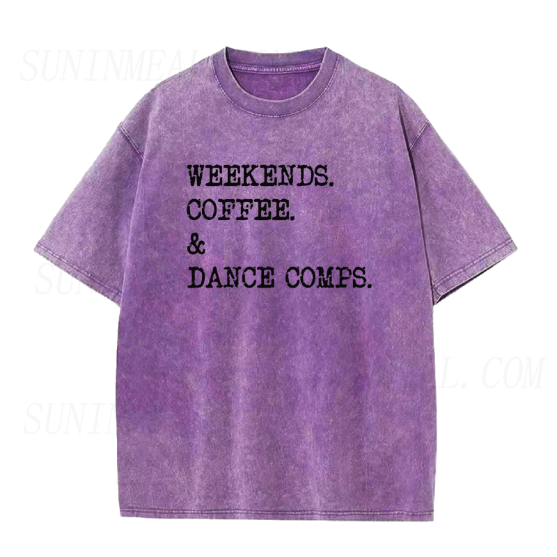 Weekends Coffee and Dance Comps Unisex Tee