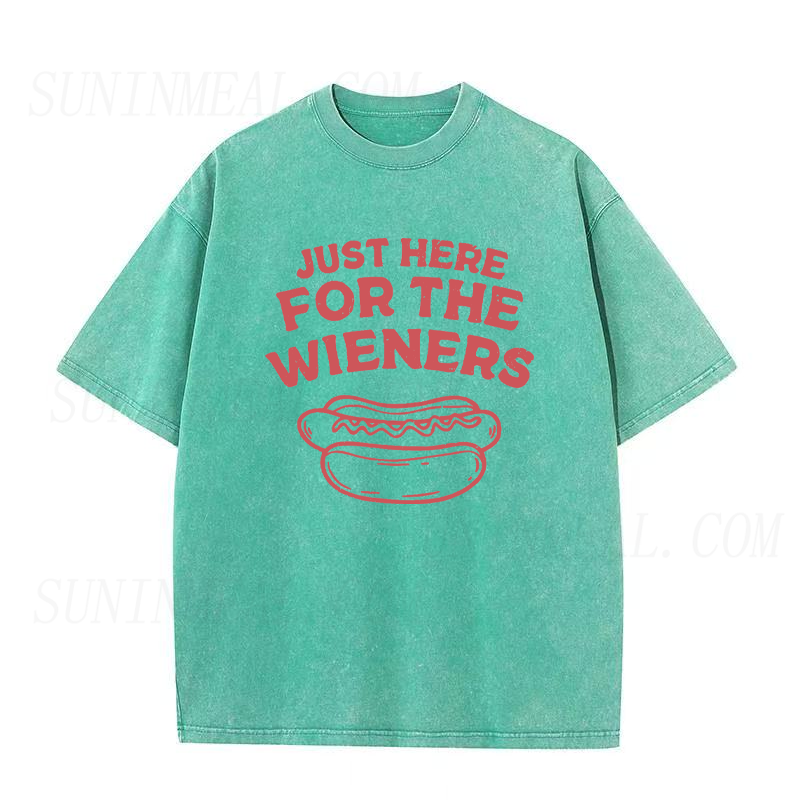 Just Here For The Wieners Unisex Tee
