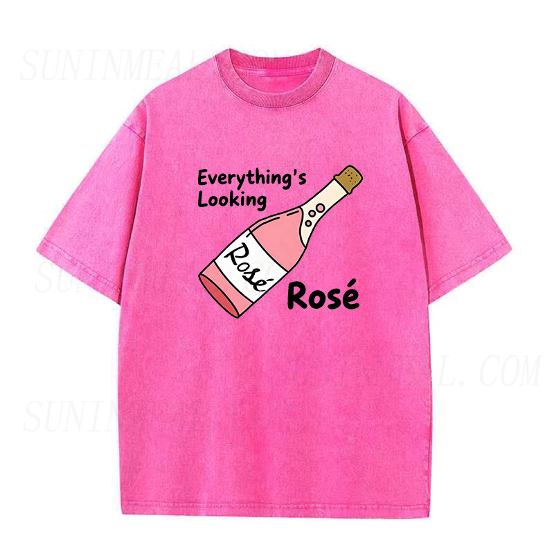 Everything's Looking Rosé Unisex Tee