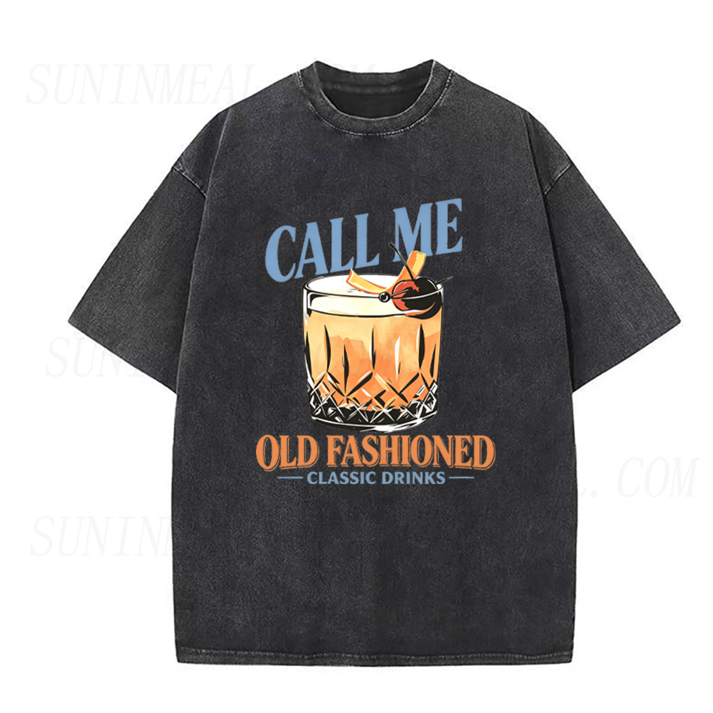 Old Fashioned Cocktail Unisex Tee
