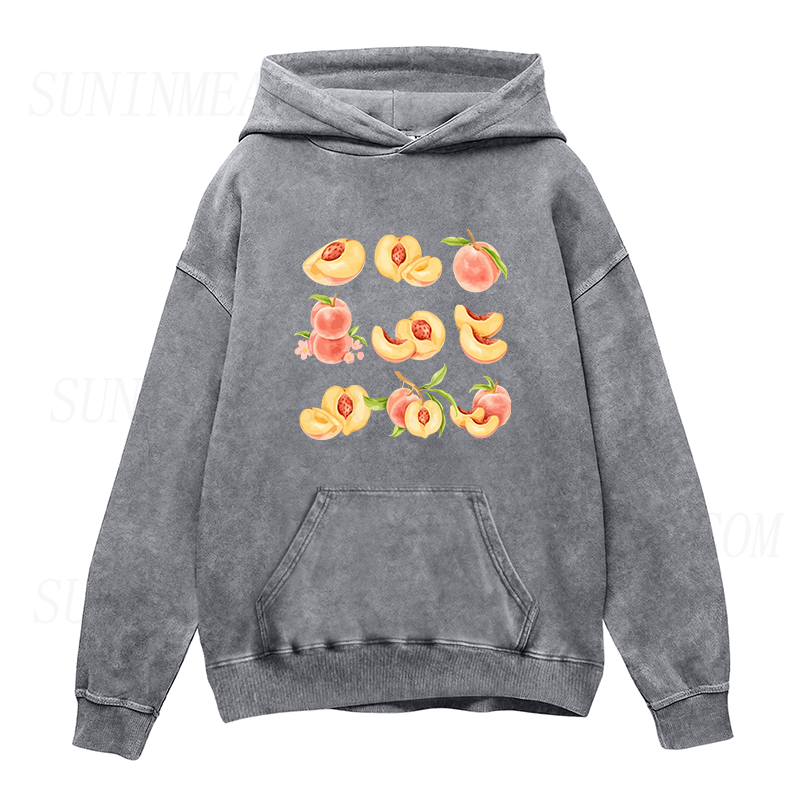 Peach Fruit Unisex Hoodie