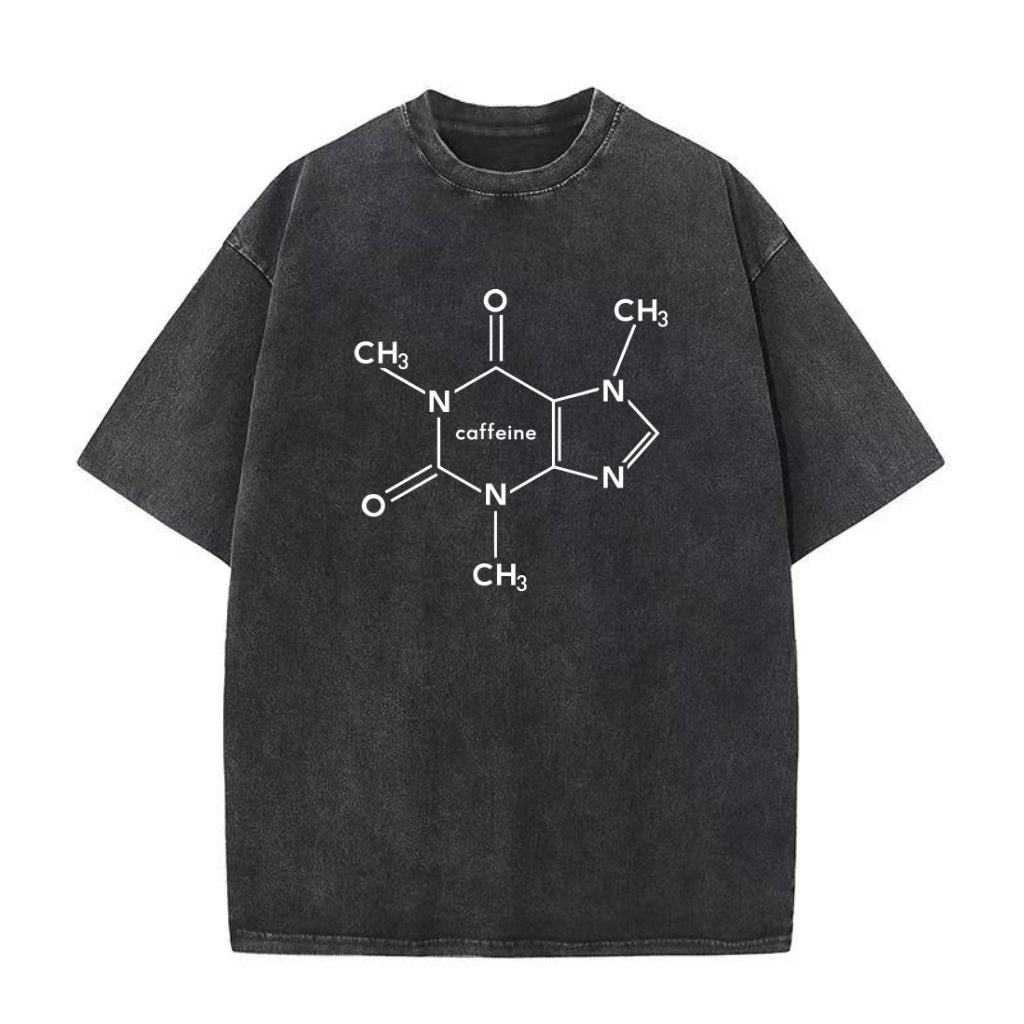 カフェイン ユニセックスTシャツ