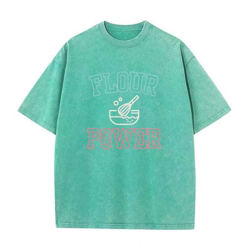フラワーパワー ユニセックスTシャツ