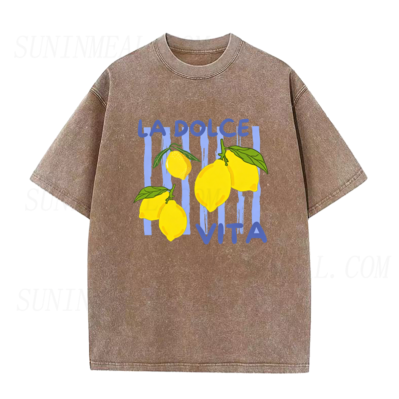 La Dolce Vita Fresh Lemons Unisex Tee