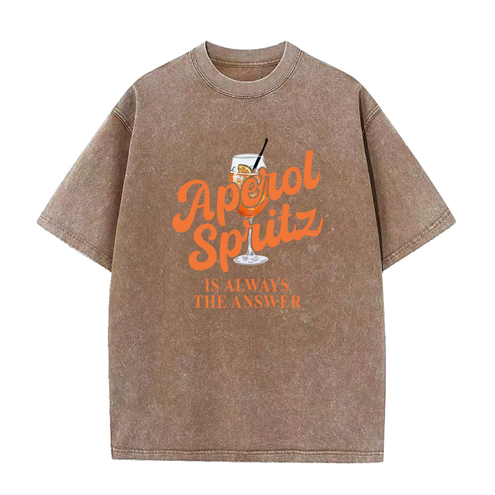 Aperol Spritz is always the answer Santa Unisex Tee