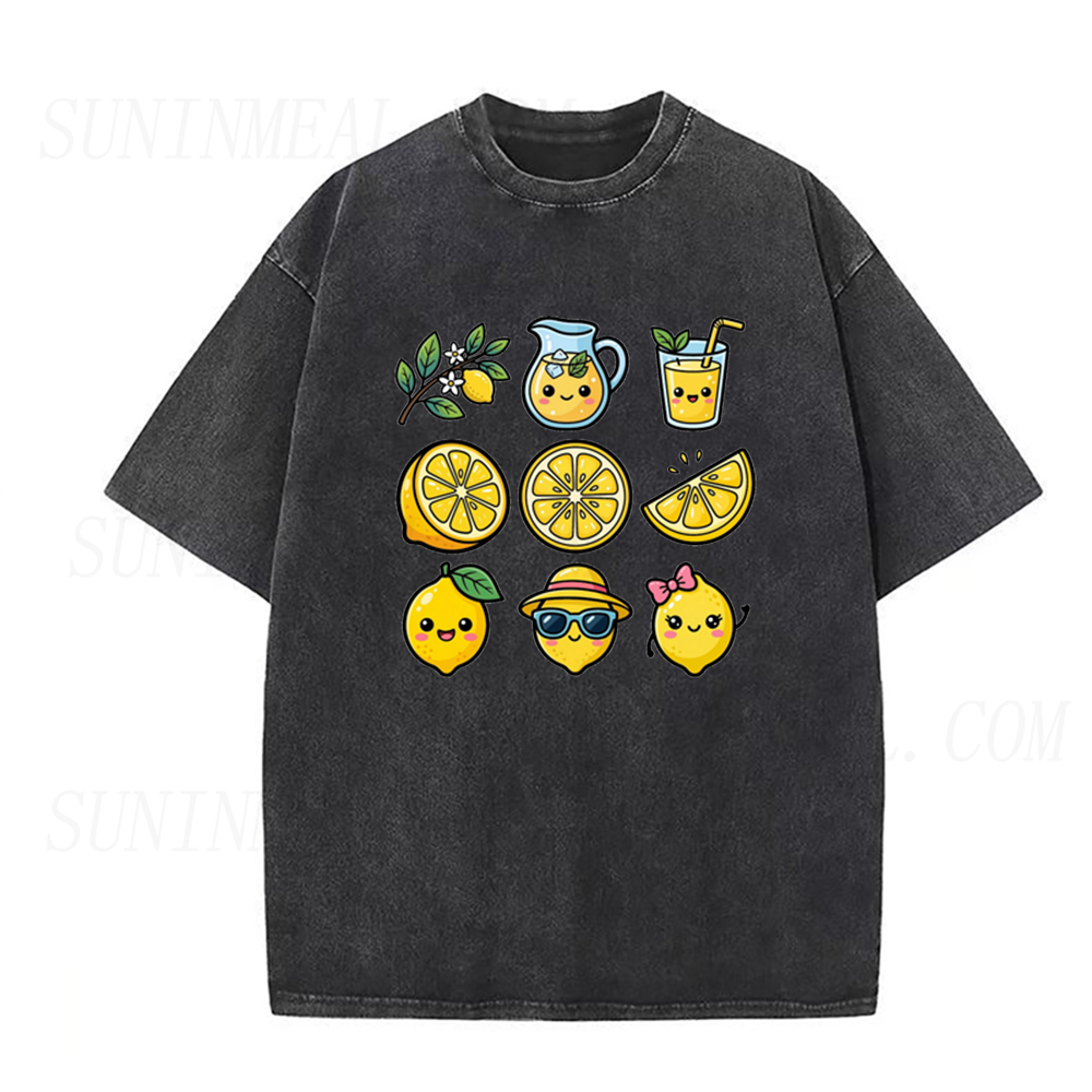 Cute Kawaii Lemon Unisex Tee
