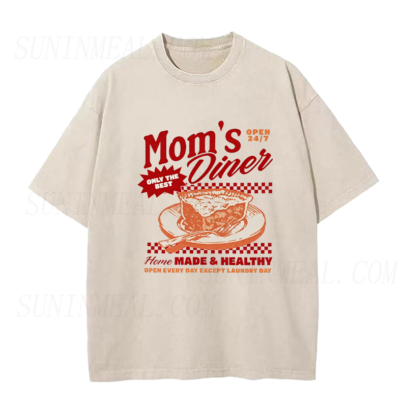 Vintage Mom's Diner Pie Unisex Tee