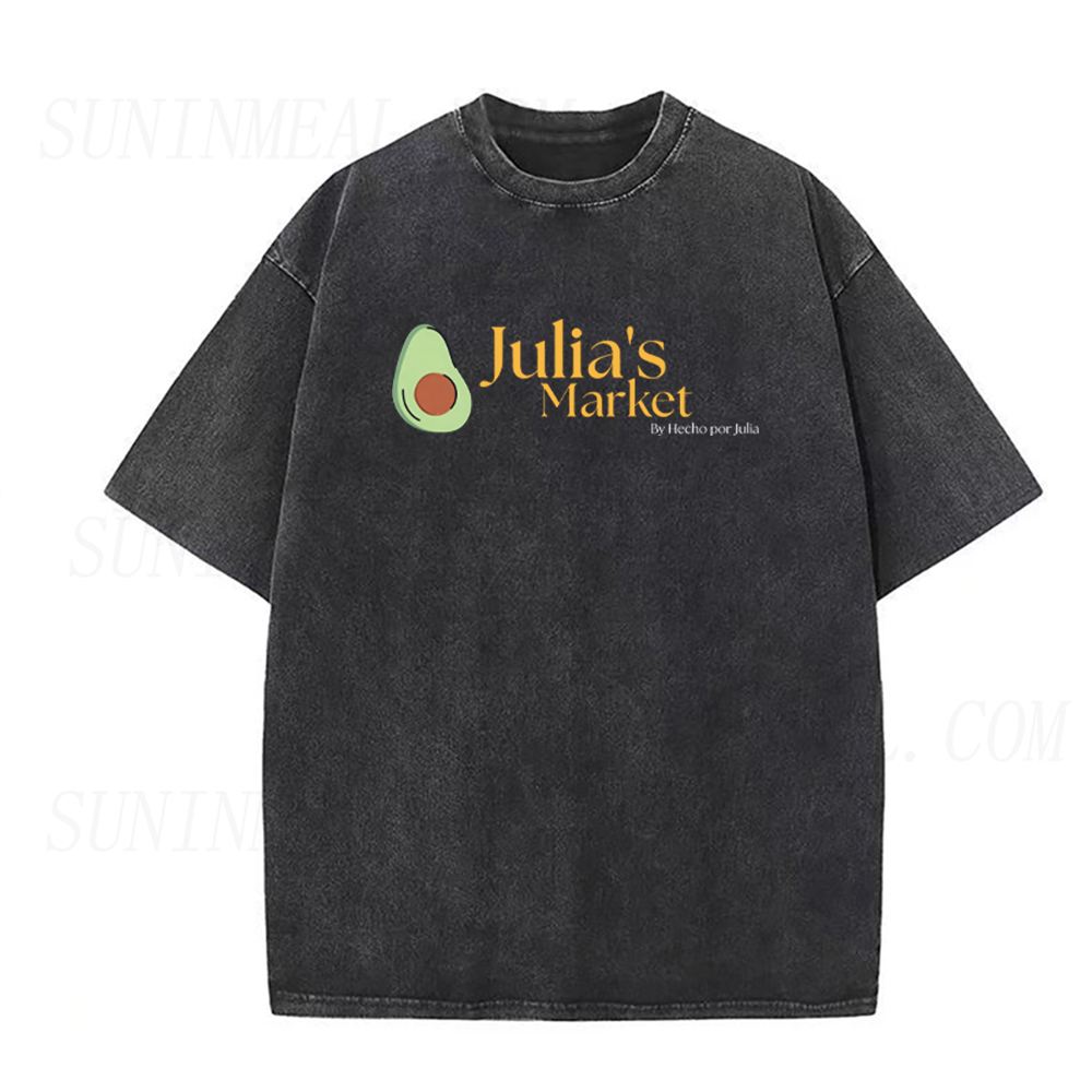 Julia's Market Avocado Unisex Tee