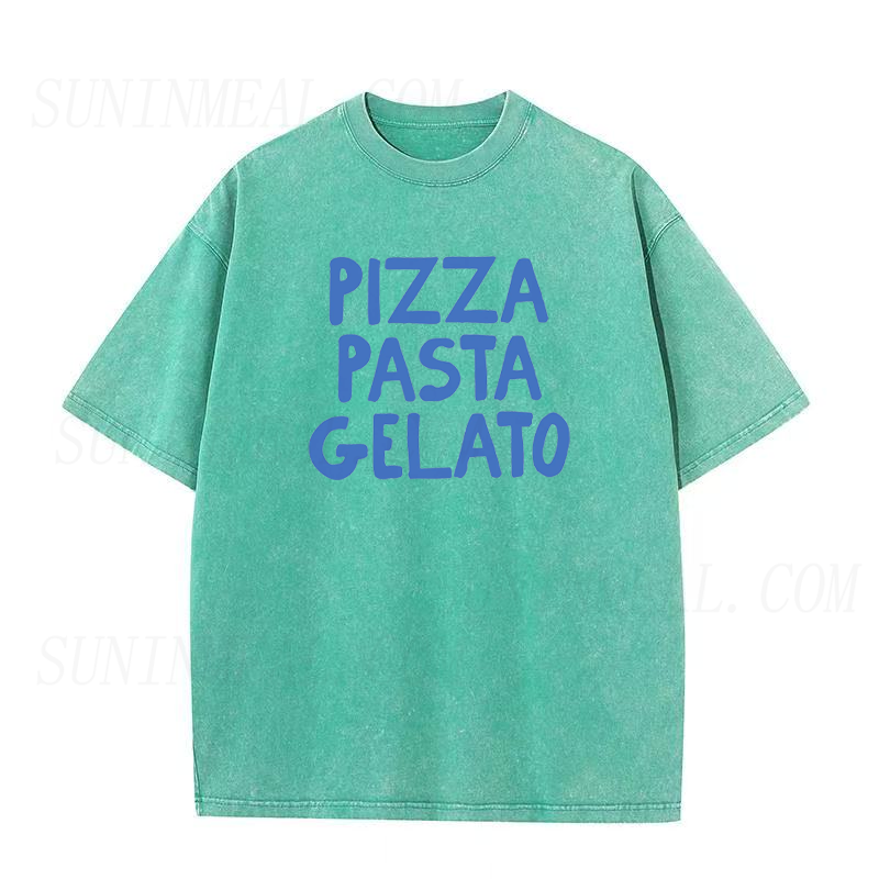Pizza Pasta Gelato Unisex Tee