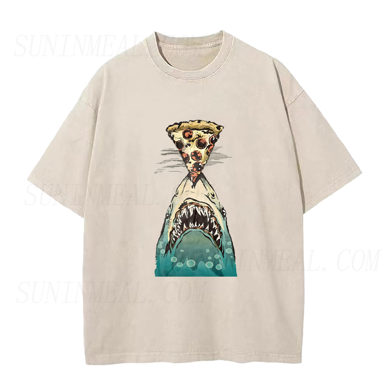 Shark Pizza Unisex Tee