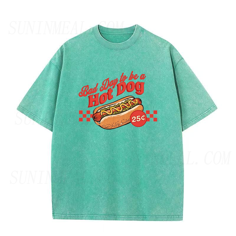 Bad Day To Be A Hot Dog Unisex Tee