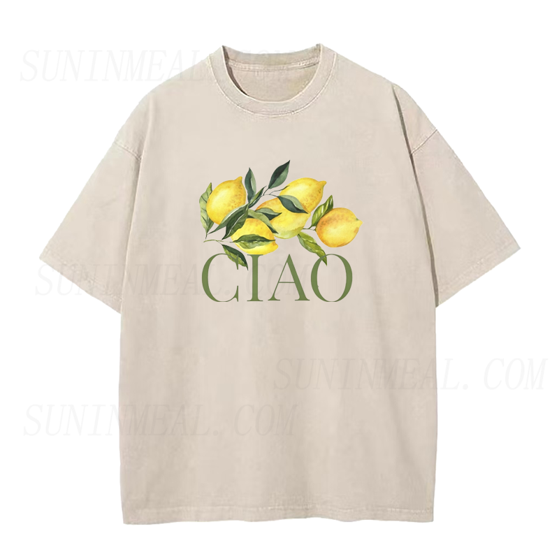 Ciao Italy Lemon Summer Unisex Tee